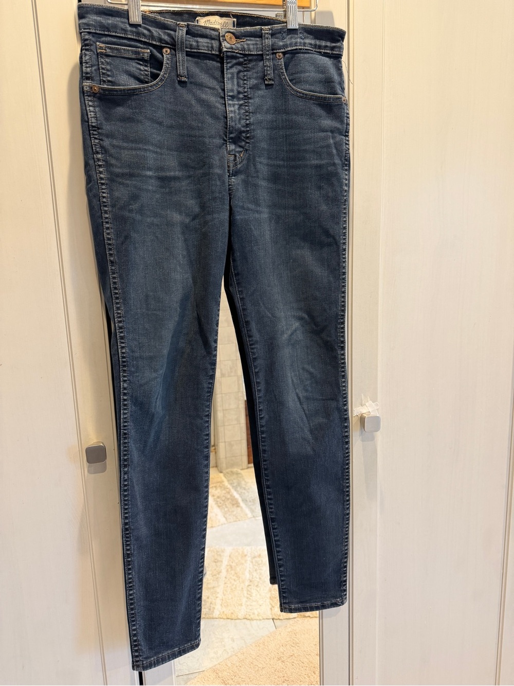 Madewell Dark Wash Skinny Jeans